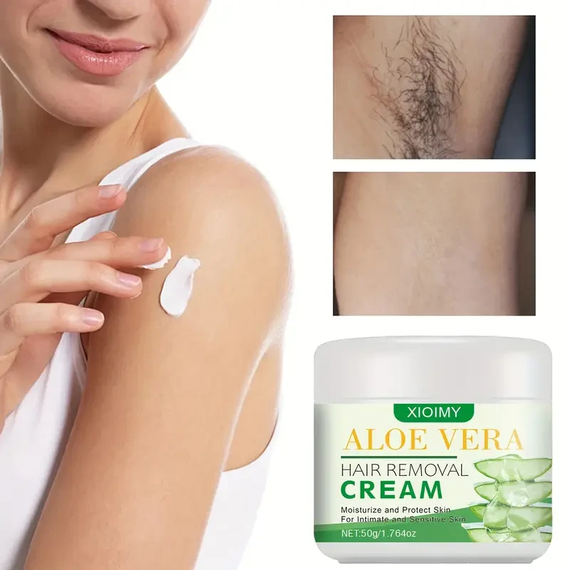 2pcs XIOIMY Aloe Vera Hair Removal Cream