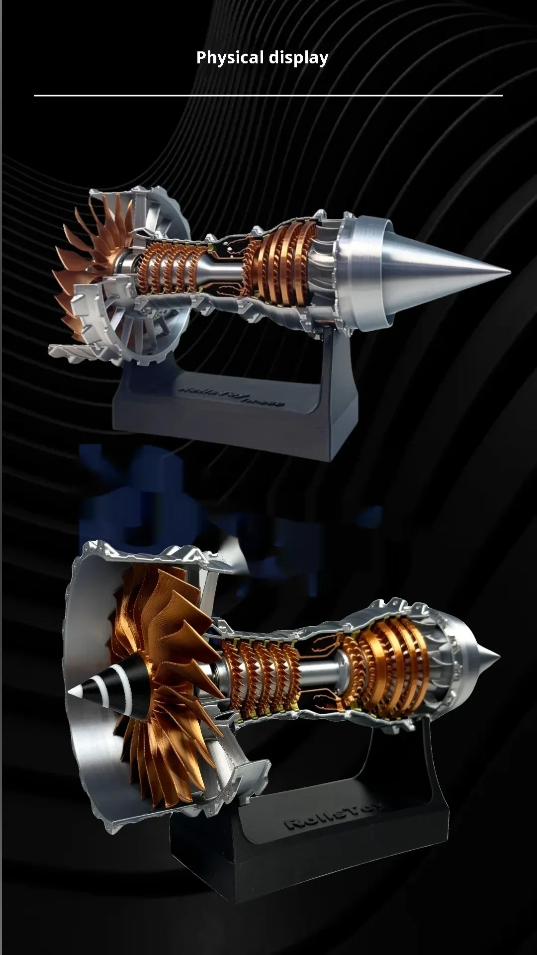 Aviation Generator Model Assembled Toy Decoration