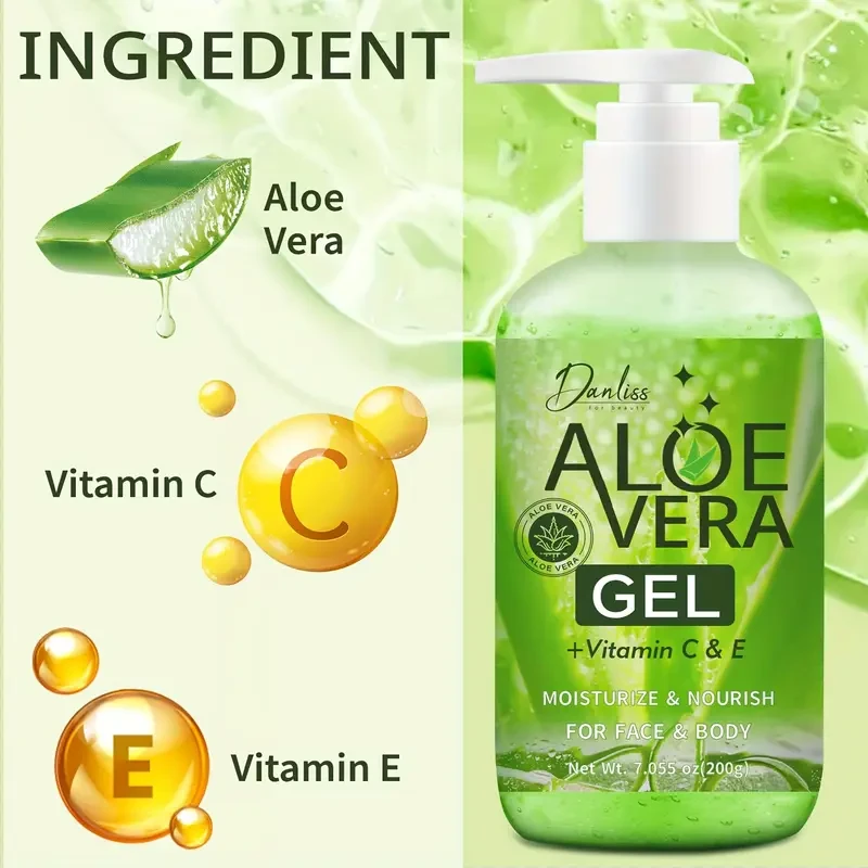 Daness Aloe Vera Body & Face Cleansing Gel