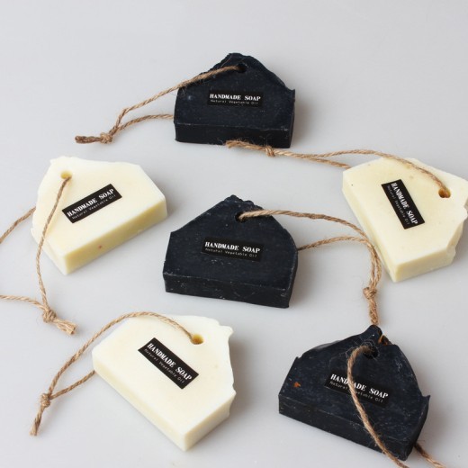 Rose Essential Oil Bamboo Charcoal Cleansing Hand Soap