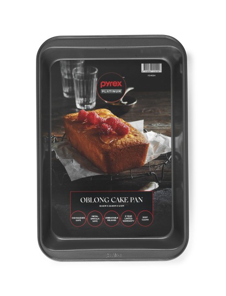 Platinum Oblong Cake Pan  - Pyrex