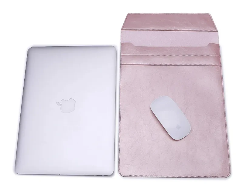 Microfiber Liner Bag Notebook Leather Case Protective Cover