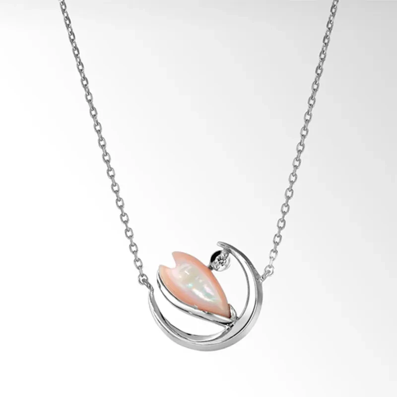 Sakura Moon Night Sakura Necklace