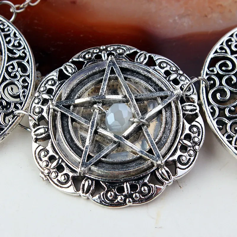 Magic Circle Blessing Moon Necklace