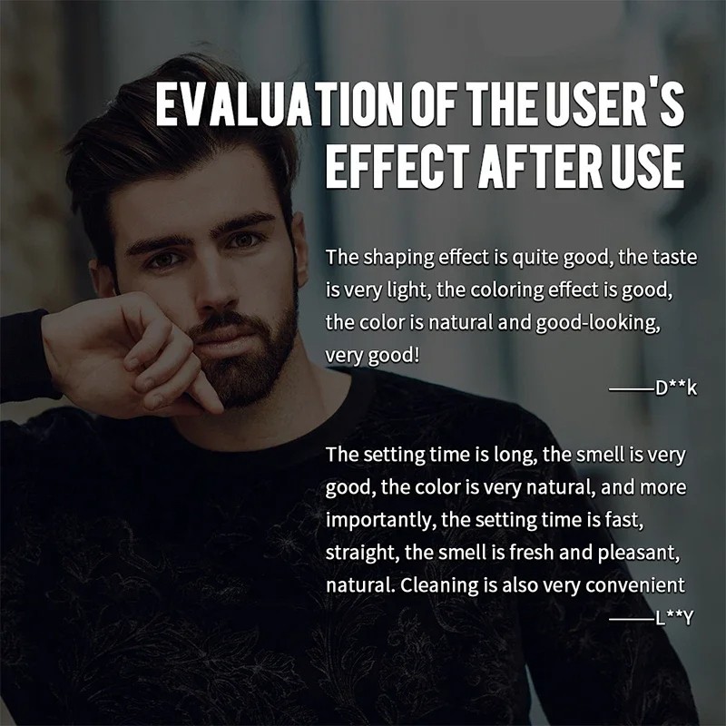 Perfume Hair Wax Professional Hair Gel Pomade