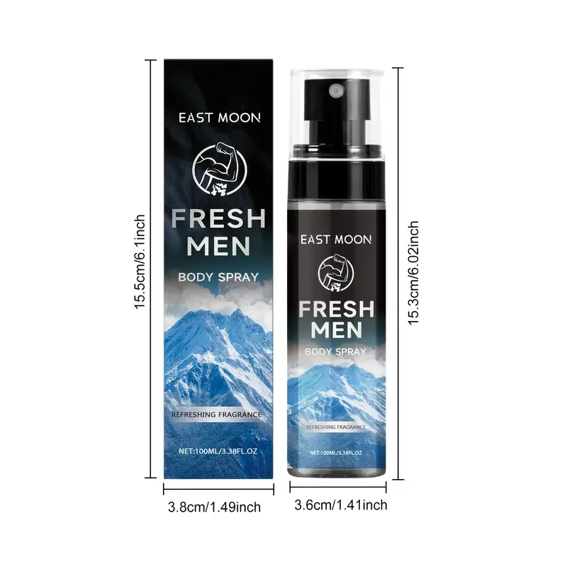 East Moon Fresh Men's Body Spray