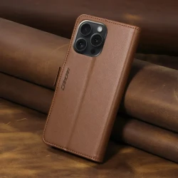 Double Cover Faux Leather Phone Case for Iphone