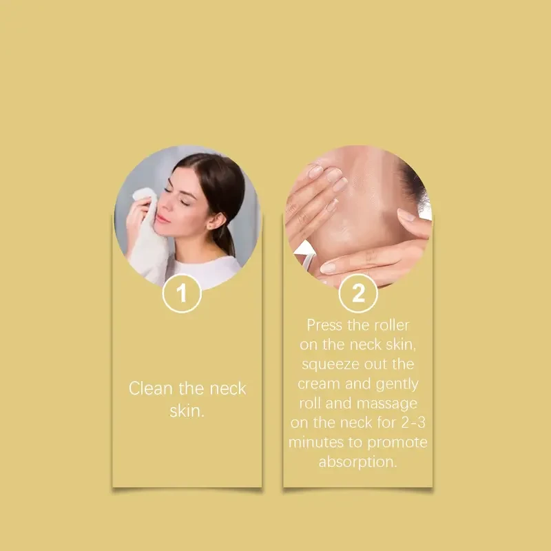 HOYGI Firming Lifting Neck Cream with Roller