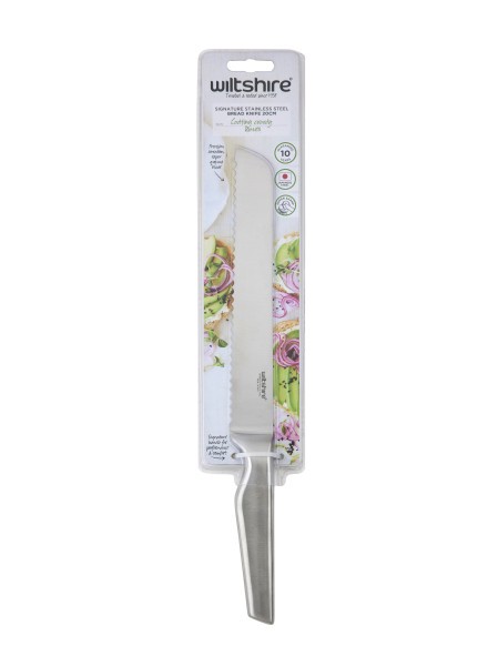 Signature Stainless Steel Bread 20cm  - Wiltshire