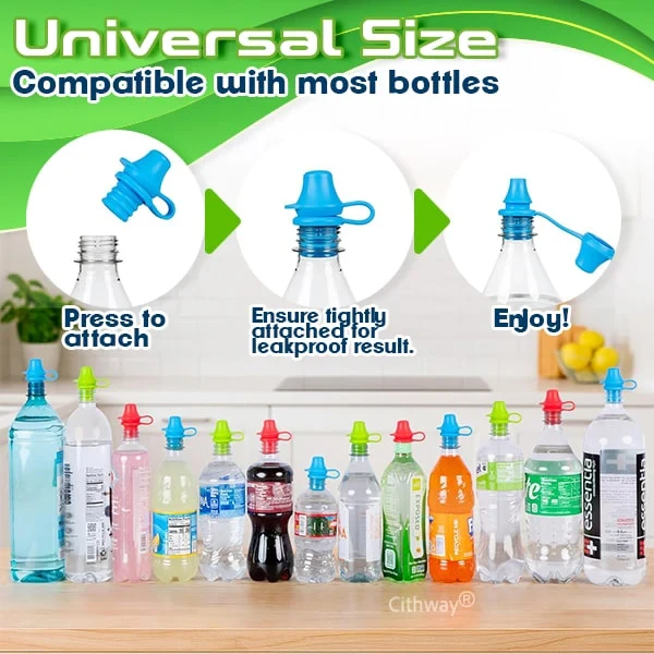 Cithway® Sip-Well Baby Silicone Bottle Top Spout (3PCS)
