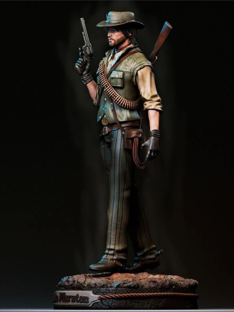 1/24 Scale Resin Figure Assembly Model Kit A Fistful of Dollars Cowboy