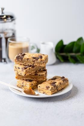Slice Cookie Caramel Slab Precut 25pc