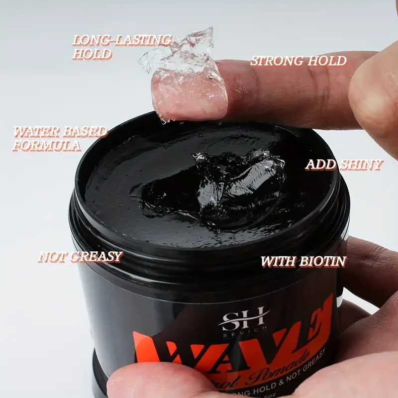 Wave Pomade Kit with Comb & Silky Durag