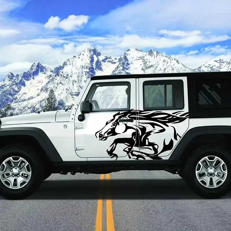 Running Horse Truck Decals