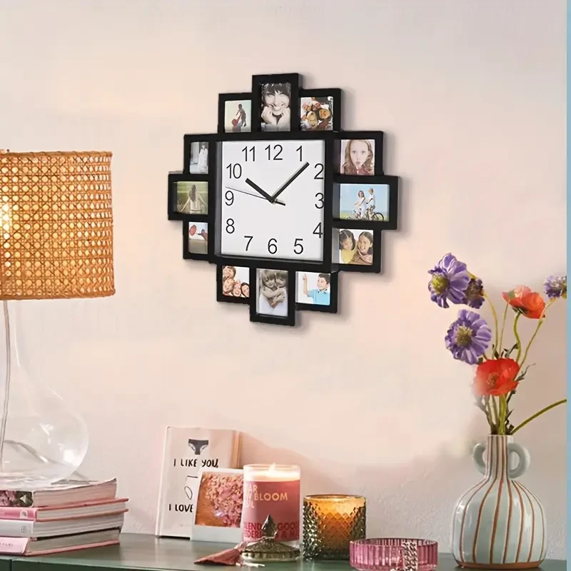 Glowtick Creative Photo Framed Wall Clock