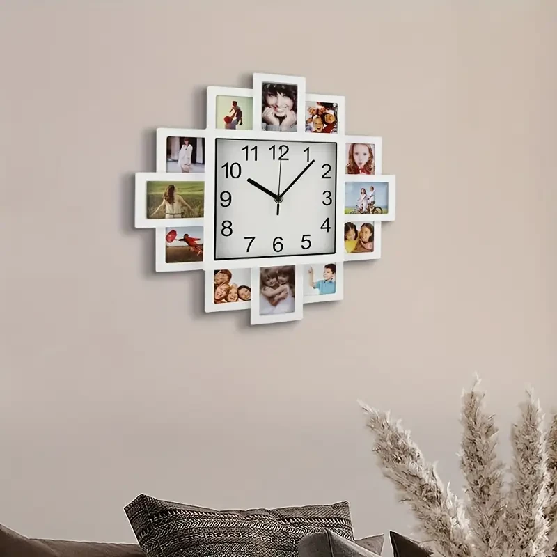 Glowtick Creative Photo Framed Wall Clock