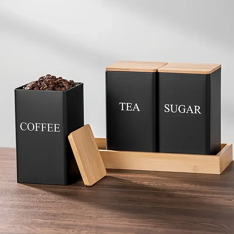3pcs Set Coffee Storage Canister
