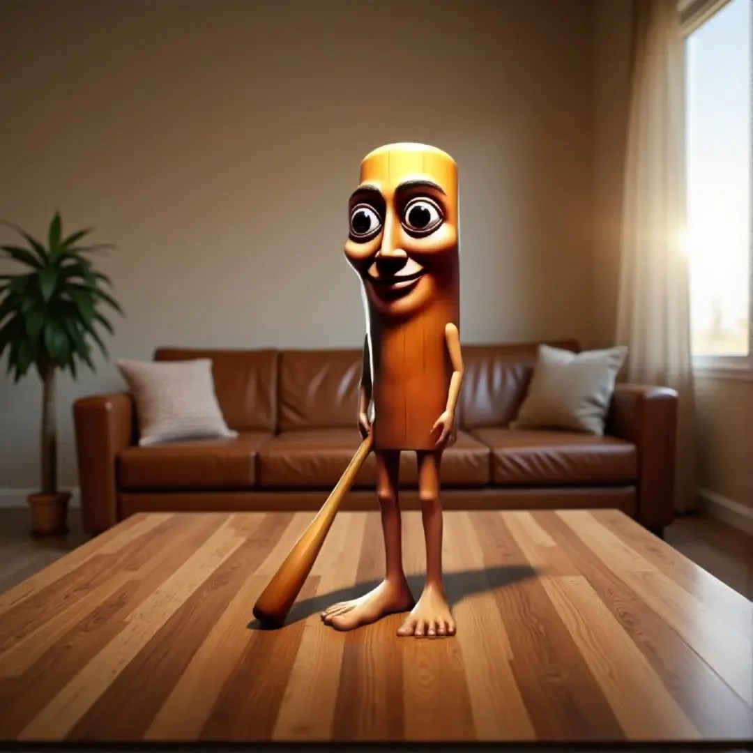 Tung Tung Sahur Game Ornament Figure Toy