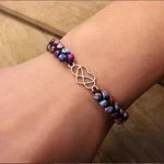 For Granddaughter - You Are Always In Mine Beads Bracelet