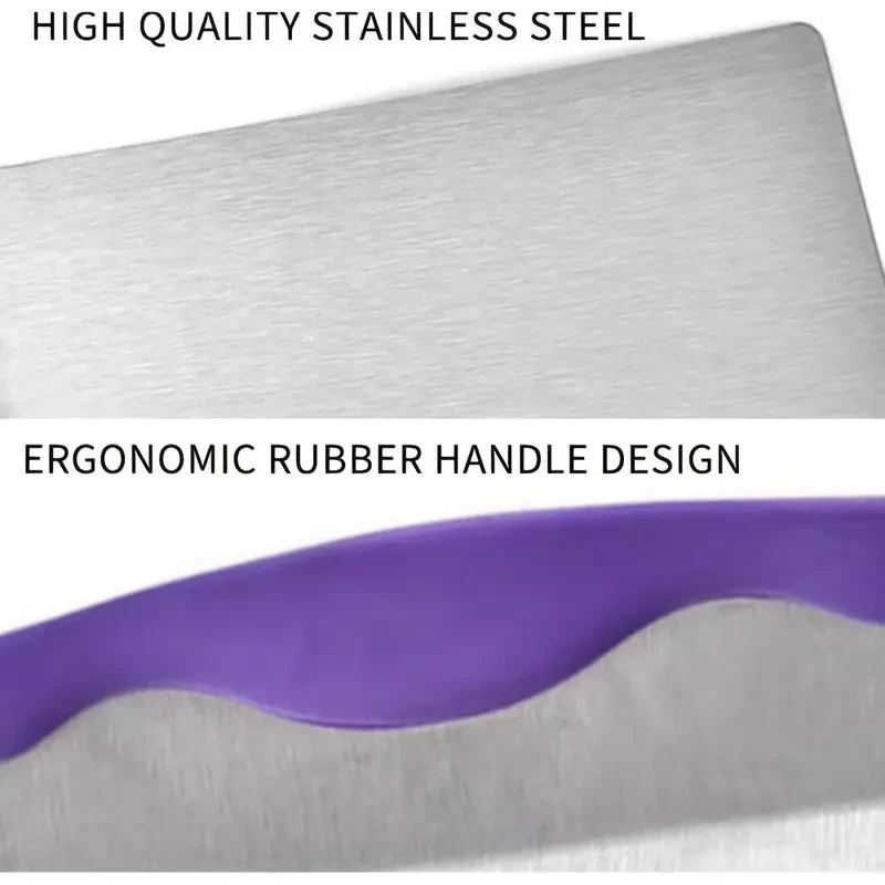 1pc Cake Safe Lifter, Stainless Steel Pizza Transfer Shovel, Square Cake Tray, Moving Plate Tool Essential Kitchen Gadget for Precision and Ease