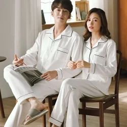 Couples pajamas for men and women