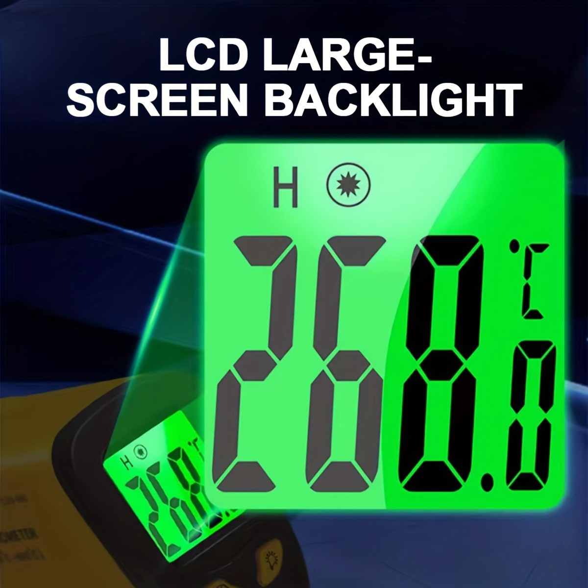 High-Precision Infrared Thermometer for Cooking, Grilling, and Engine Temperatures -58F to 1022F - Accurate and Easy to Use