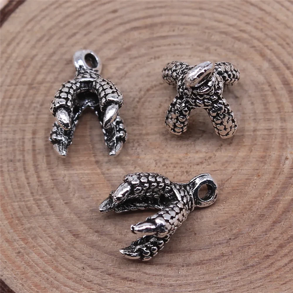 15x9mm Antique Silver Vintage Jewelry