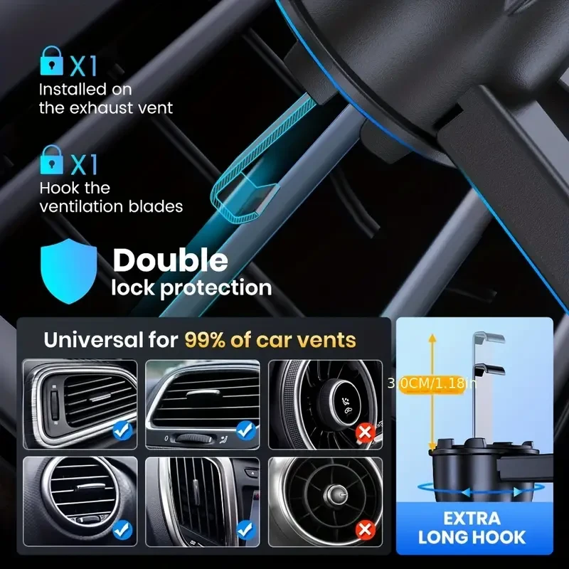 TOPK D40-S Car Phone Holder Mount