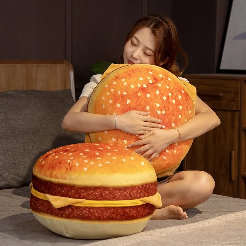 Hamburger Pillow