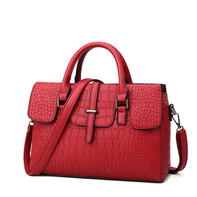 Crocodile Pattern Handbag