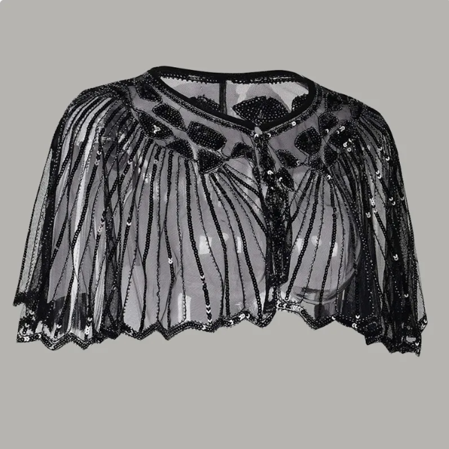 1920's Fringed Shawl