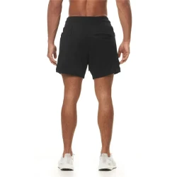 Summer Men's Multi-pocket Sports Shorts Black