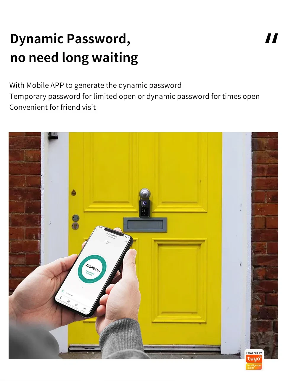 Fingerprint Keys' Password Storage Box Graffiti Wifi Ttlock