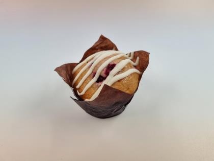 Muffin Raspberry White Chocolate