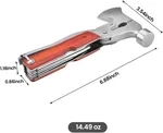 Functional Claw Hammer Tool For Vehicle Household Hiking