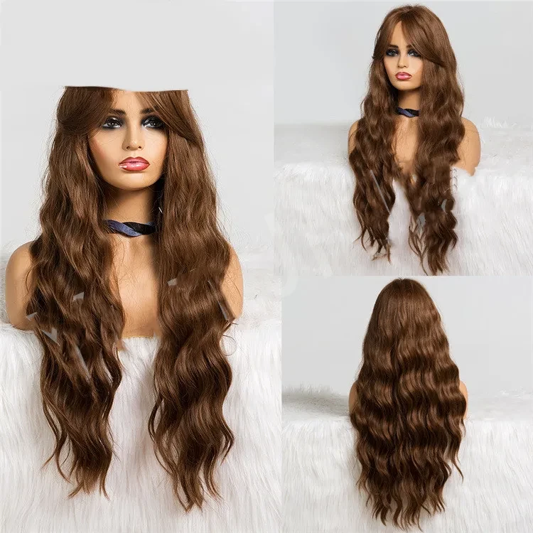 Short Brown Cosplay Wig
