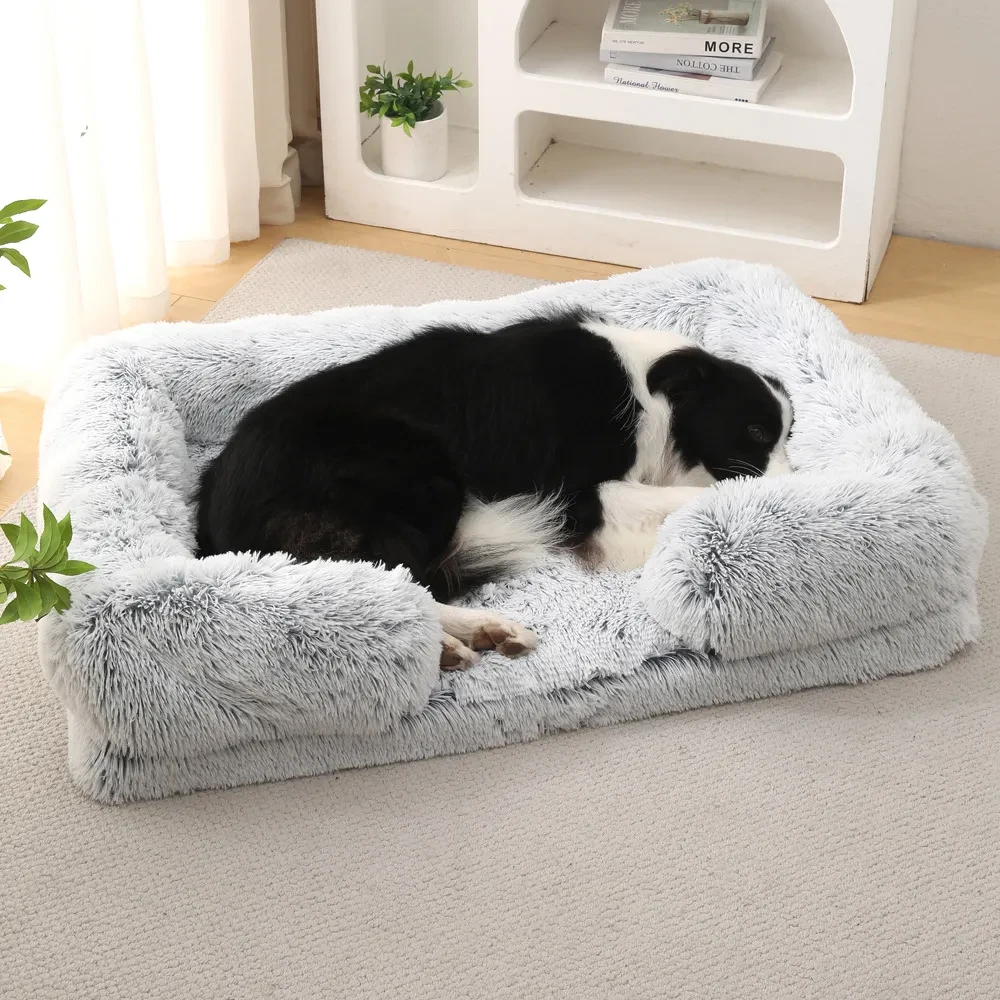 Large Wicker Dog Bed