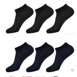 Socks Men'S Plus Size Cotton Deodorant Sweat-Absorbent Langsha Men'S Socks 45 Size Long Tube Summer Business Men'S Large Socks 9 color