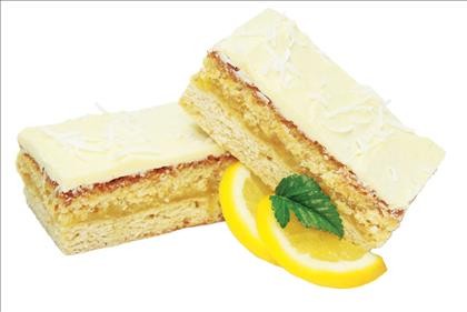 Slice Zesty Lemon Coconut 30x20cm 15 slices