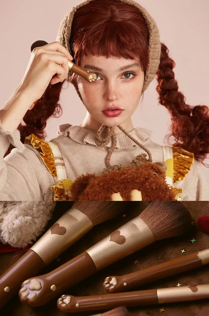 Bear Paw Brush Super Fire Soft Hair Makeup Beauty Tool