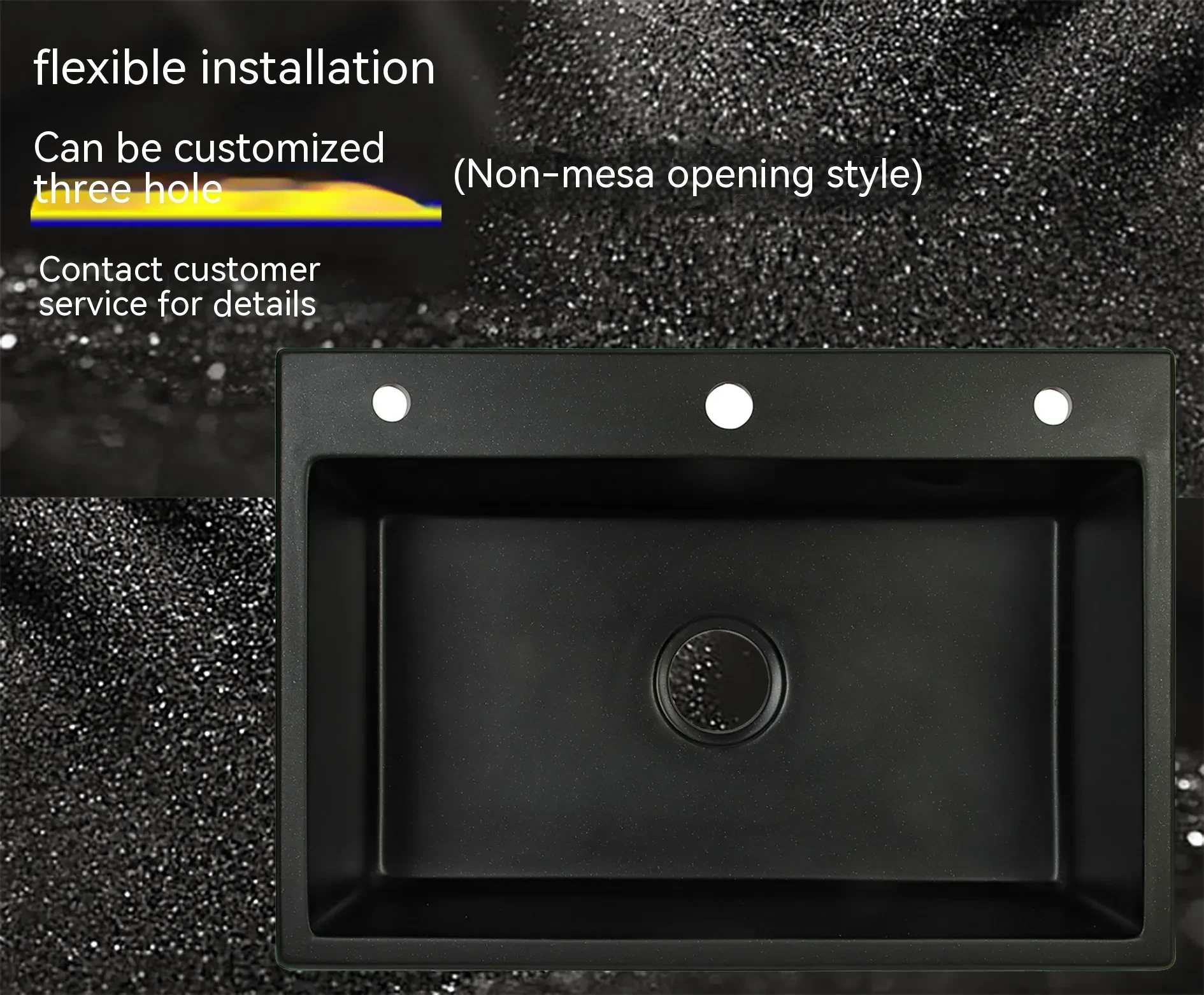 Washing Basin Granite Sink Kitchen