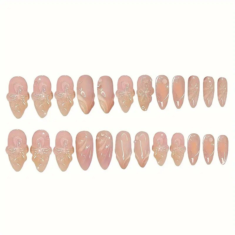 Almond Acrylic Nails Medium