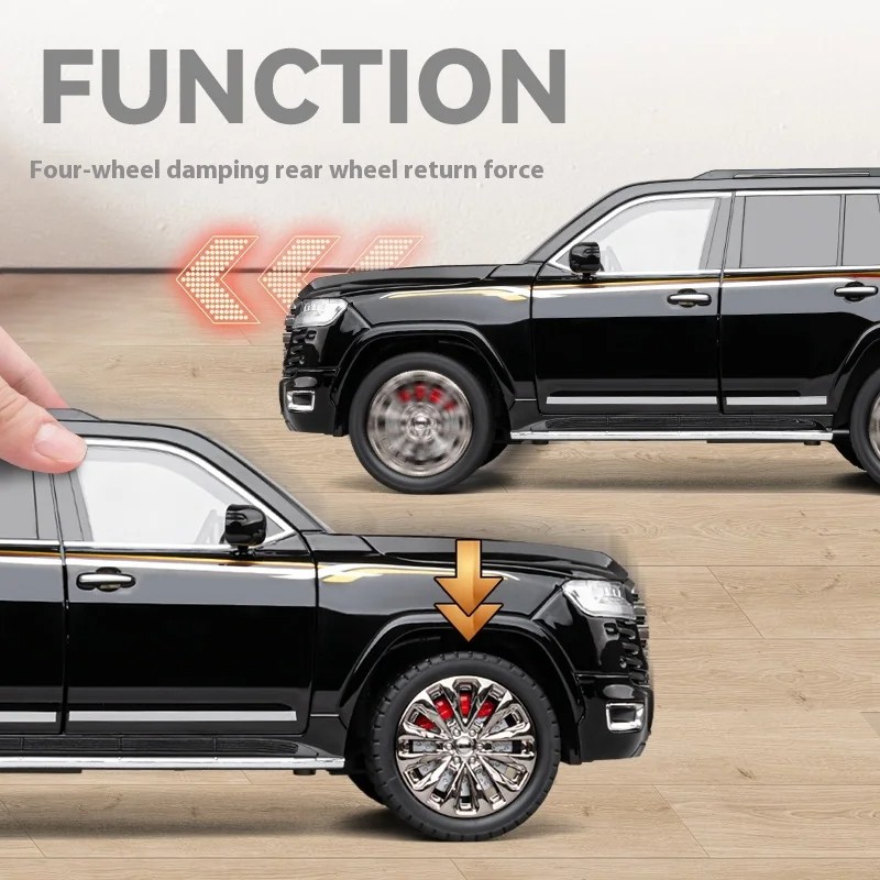 1:18 Toyota Land Cruiser LC300 SUV Alloy Car Diecast Model