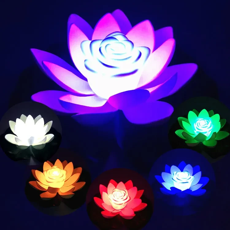 LED lotus lamp
