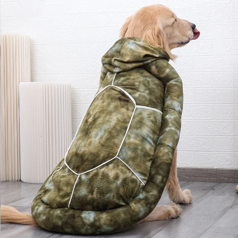Tortoise Dual Purpose Transfiguration Multifunctional Pet Nest Winter Warm Clothing