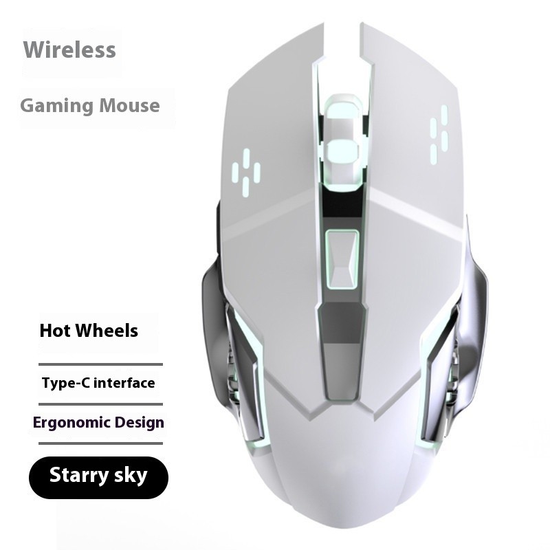 Hot Wheels Wireless Bluetooth 24G Dual Mode Mechanical Mouse