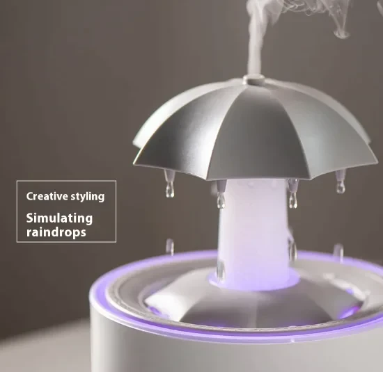 Creative Umbrella Air Humidifier | Aroma Diffuser with Colorful Lights