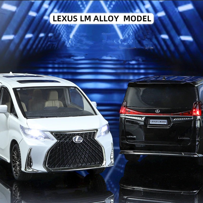 1:24 Lexus LM300 MPV Alloy Car Model