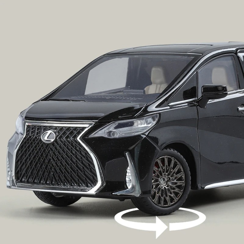 1:24 Lexus LM300 MPV Alloy Car Model