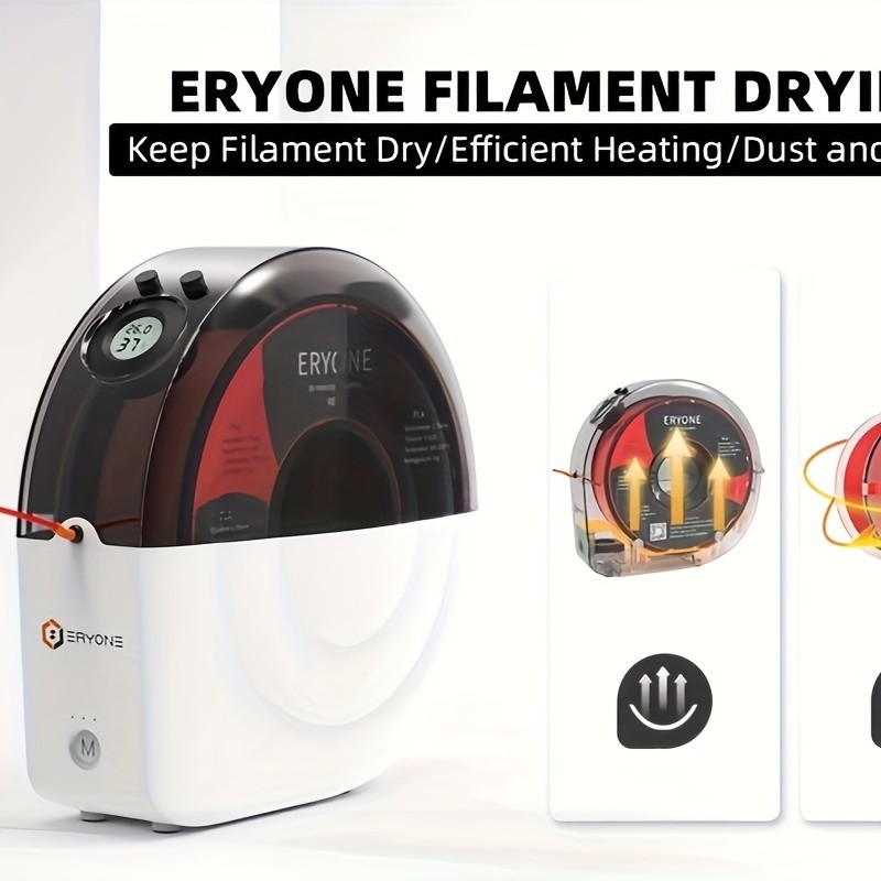 ERYONE Promotion New Snail Dryer Box M2 For 3D Printing Filament All-Round Drying With High Precision Thermohygrometer